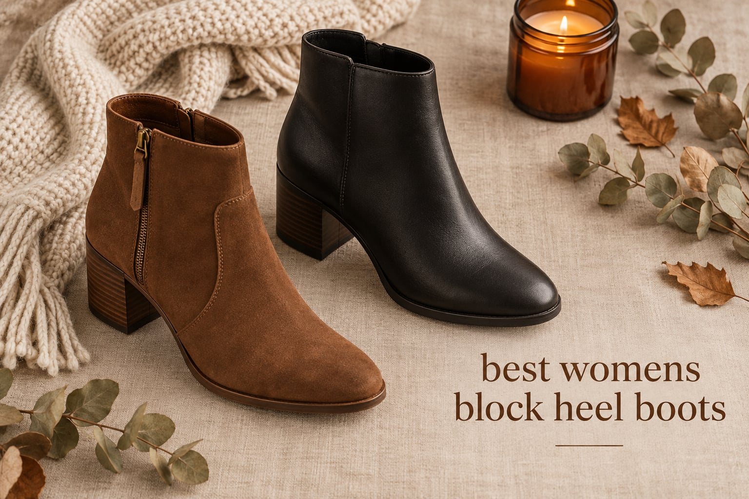 best womens block heel boots