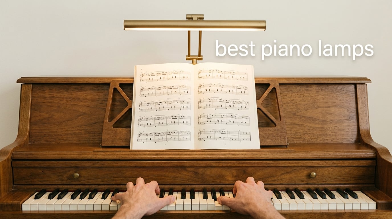 best piano lamps
