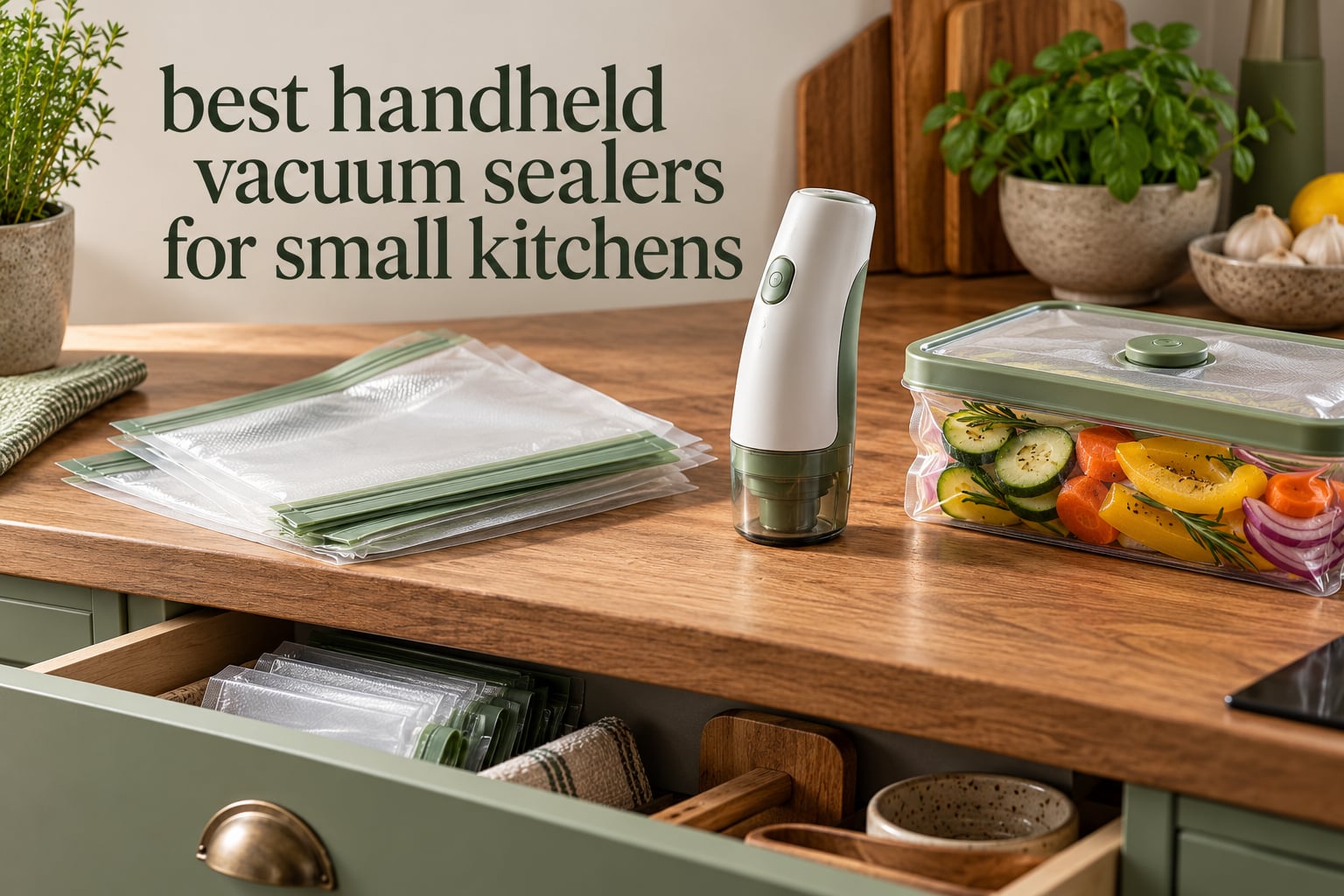 best handheld vacuum sealers for small kitchens