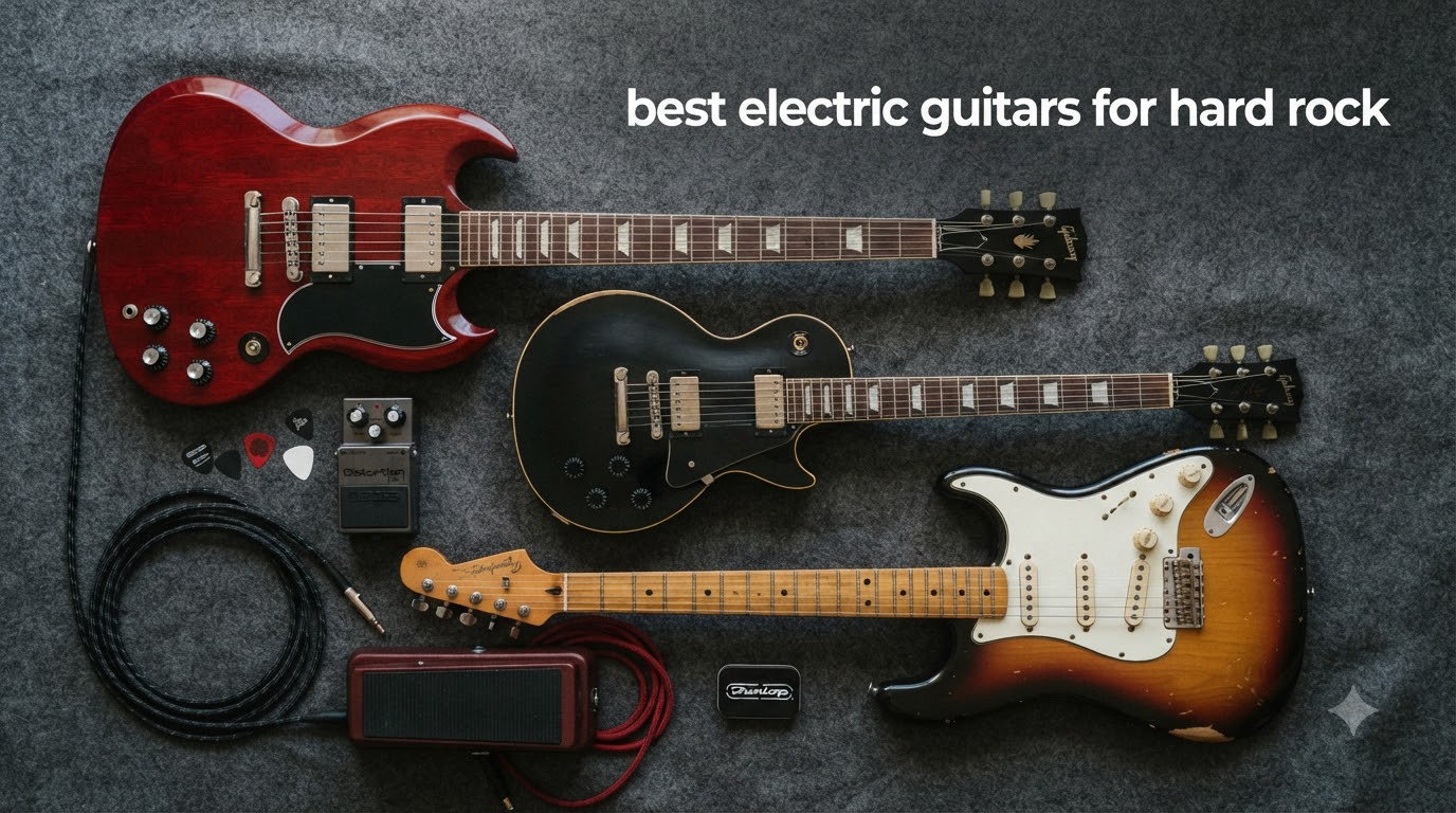 best electric guitars for hard rock