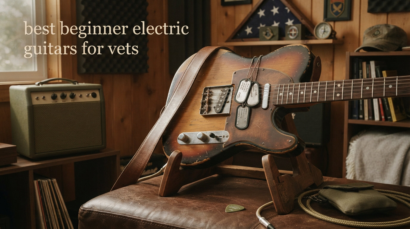 best beginner electric guitars for vets