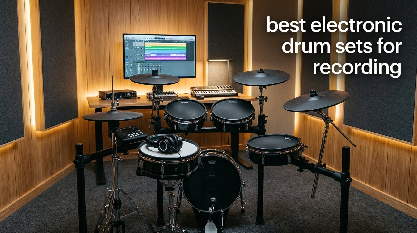 best electronic drum sets for recording