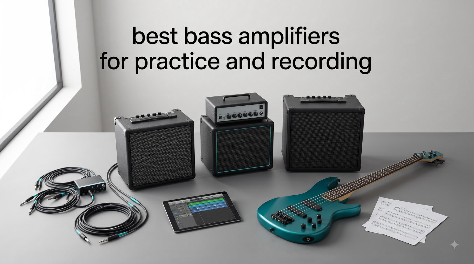 best bass amplifiers for practice and recording