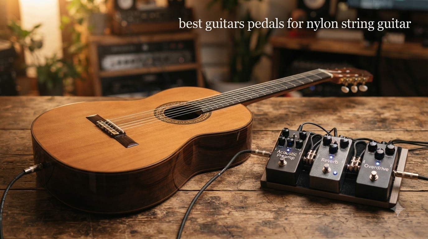 best guitars pedals for nylon string guitar