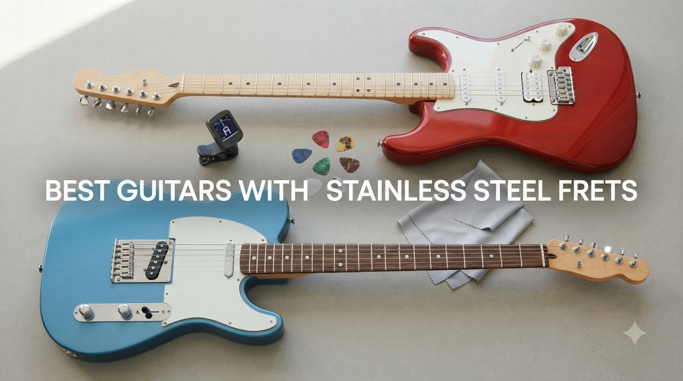 best guitars with stainless steel frets