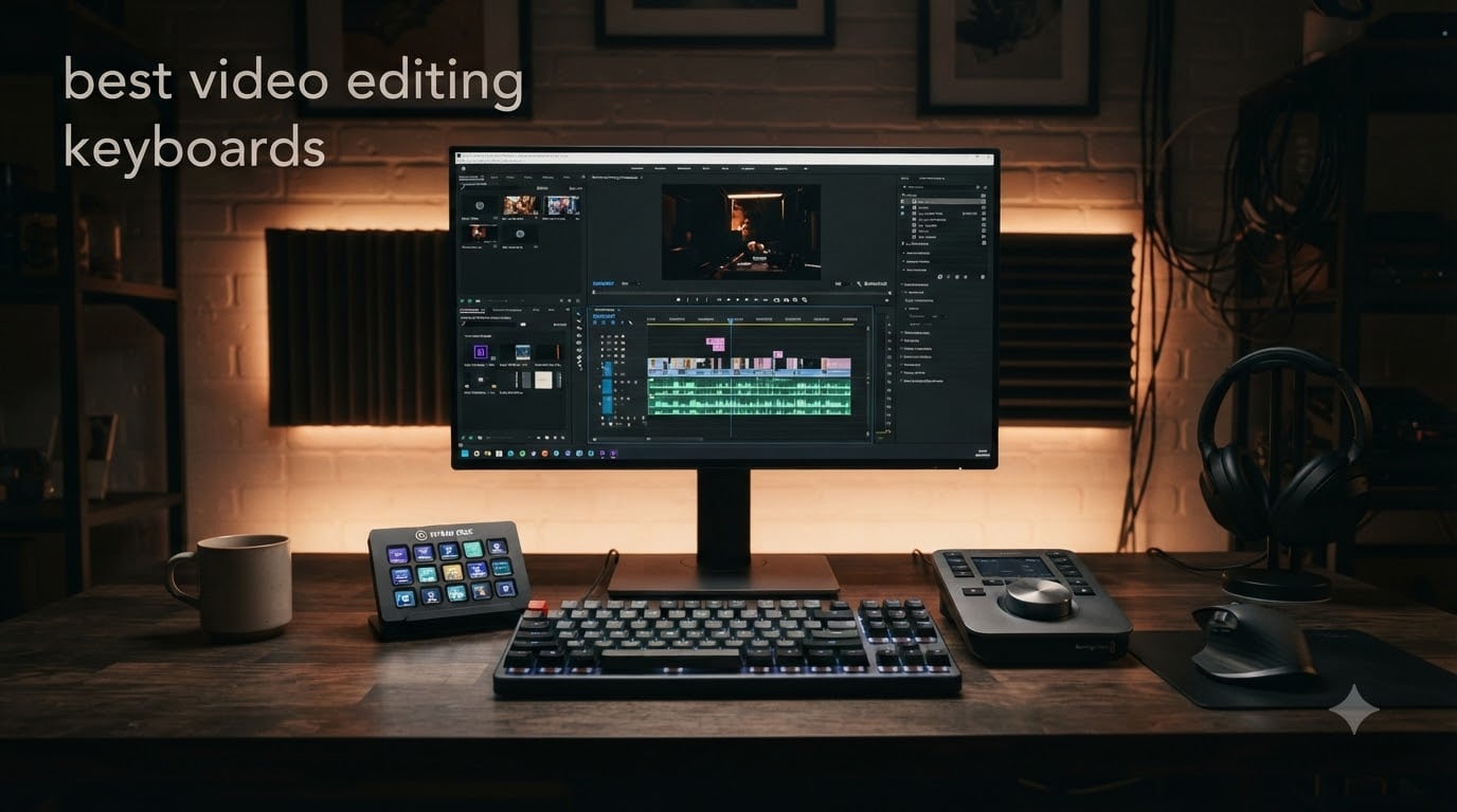 best video editing keyboards