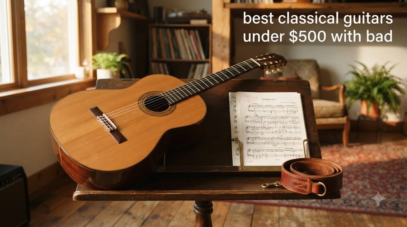 best classical guitars under $500 with bad