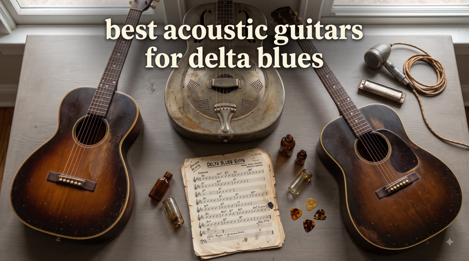 best acoustic guitars for delta blues