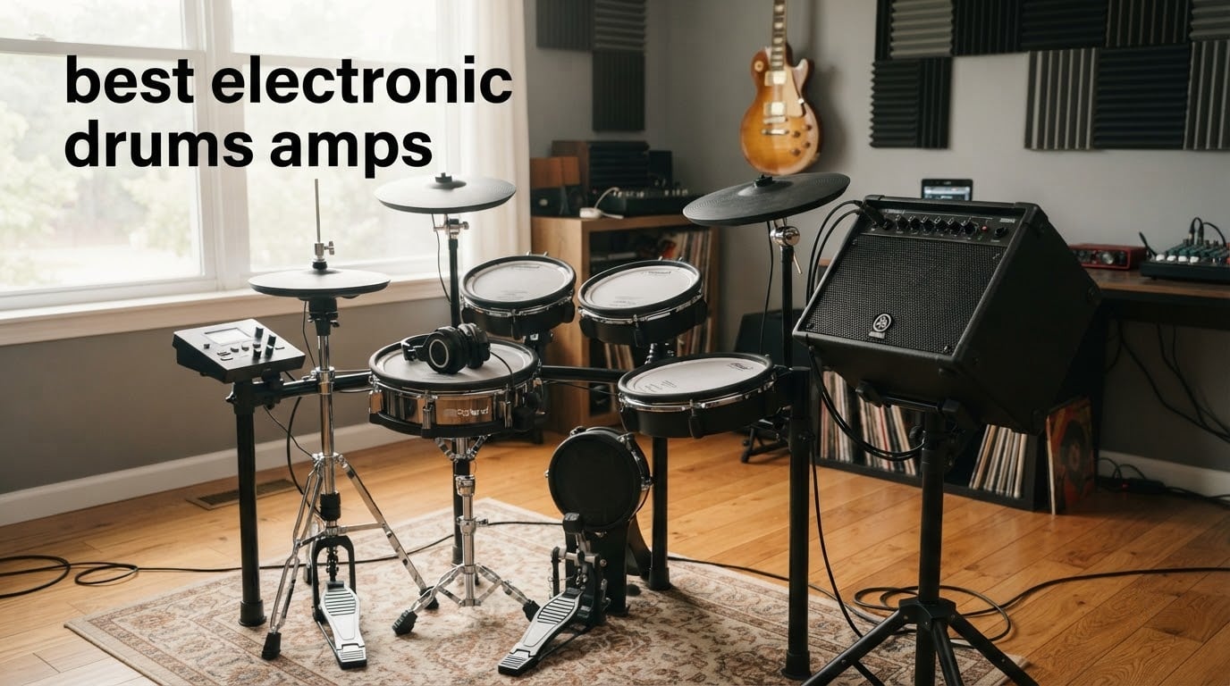 best electronic drums amps