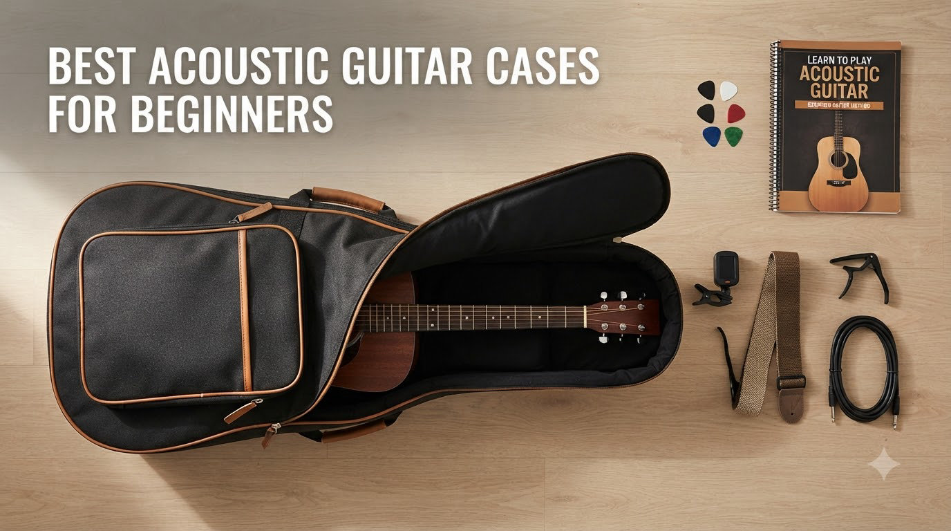 best acoustic guitar cases for beginners