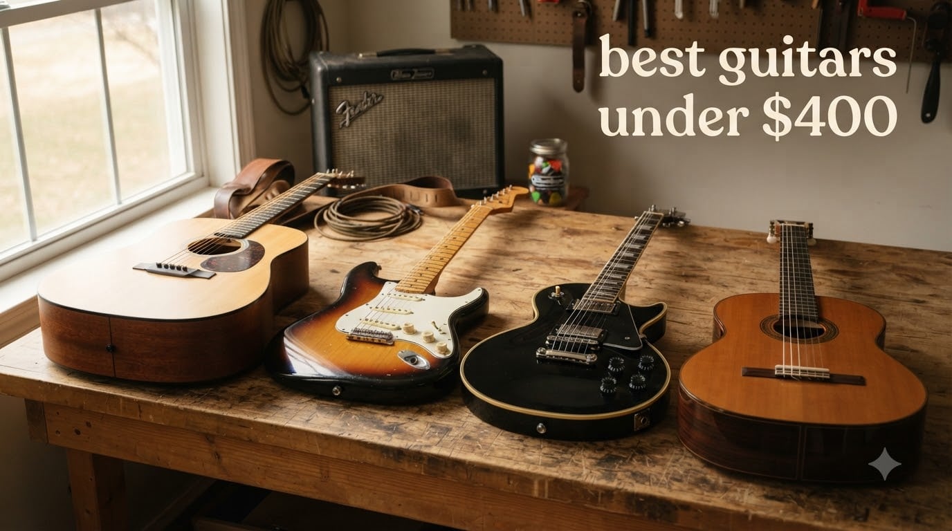 best guitars under $400