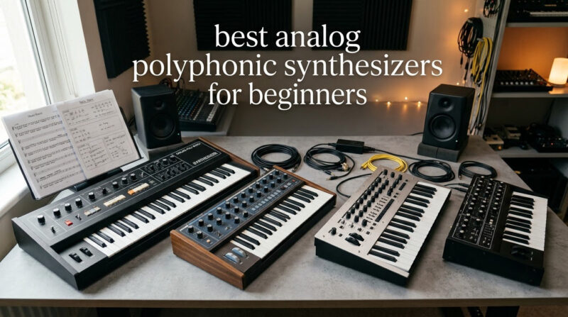 best analog polyphonic synthesizers for beginners
