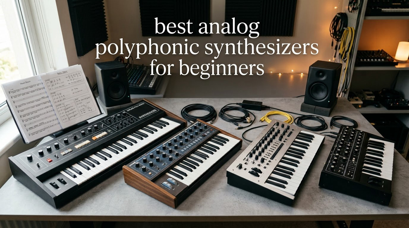 best analog polyphonic synthesizers for beginners