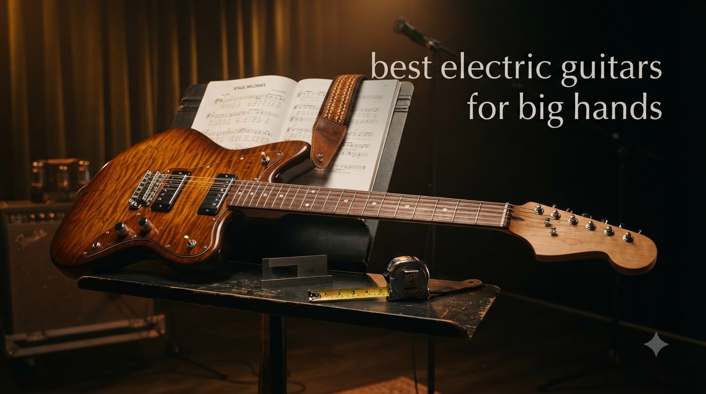 best electric guitars for big hands
