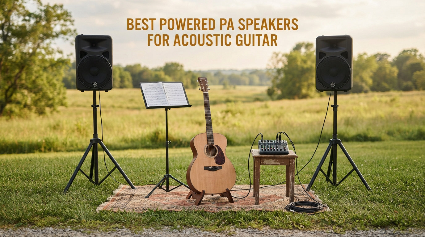 best powered pa speakers for acoustic guitar