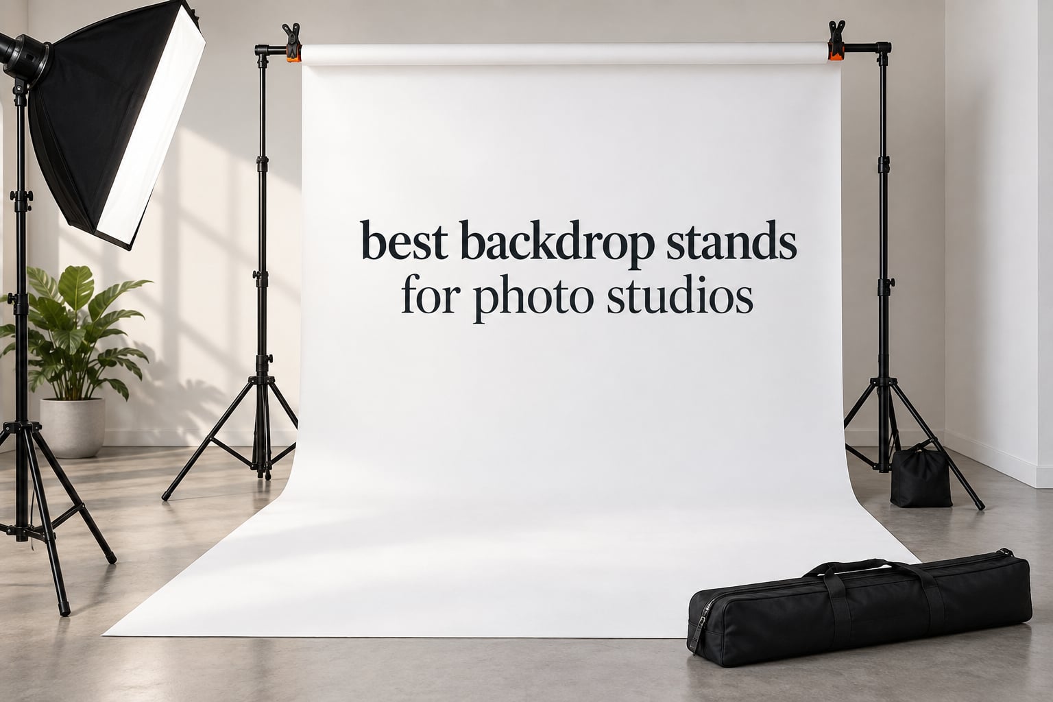best backdrop stands for photo studios