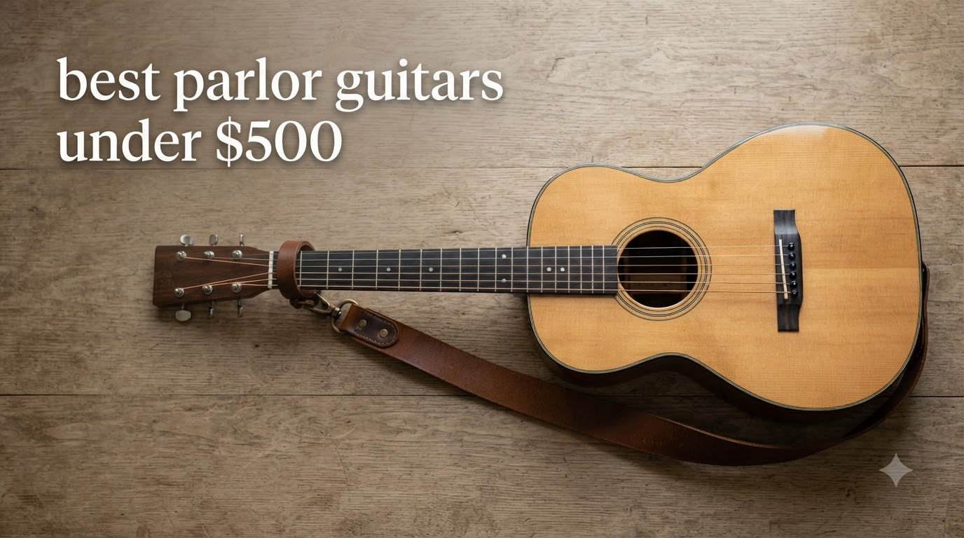 best parlor guitars under $500