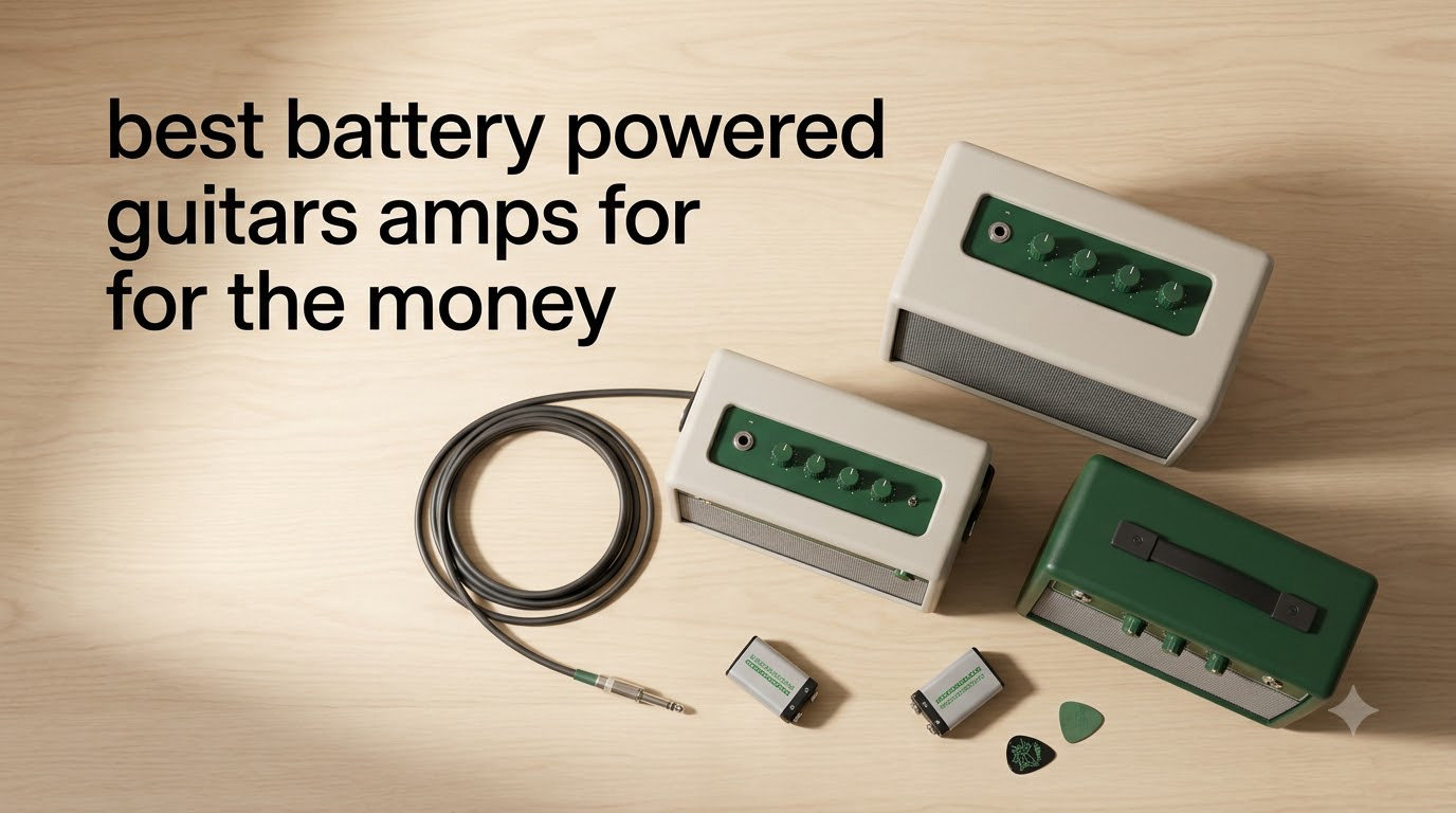 best battery powered guitars amps for the money