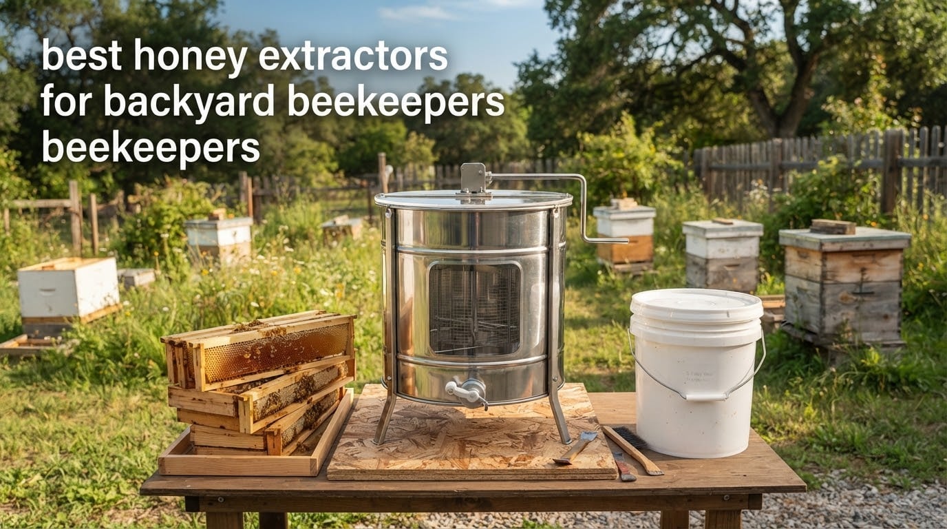 best honey extractors for backyard beekeepers