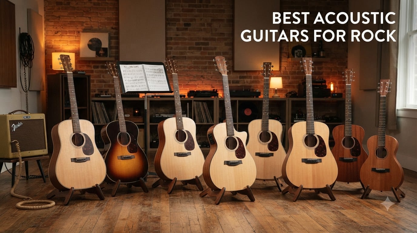 best acoustic guitars for rock