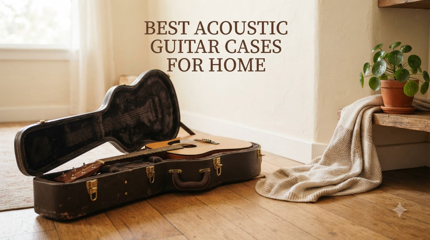 best acoustic guitar cases for home