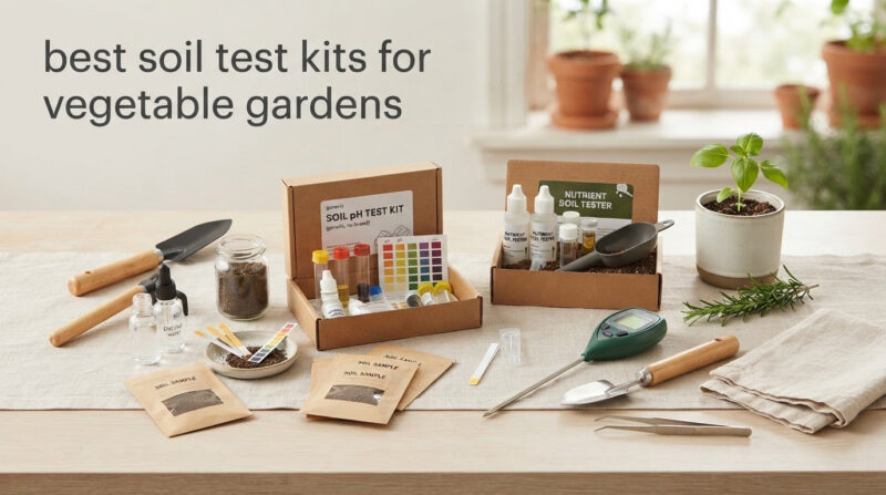 best soil test kits for vegetable gardens