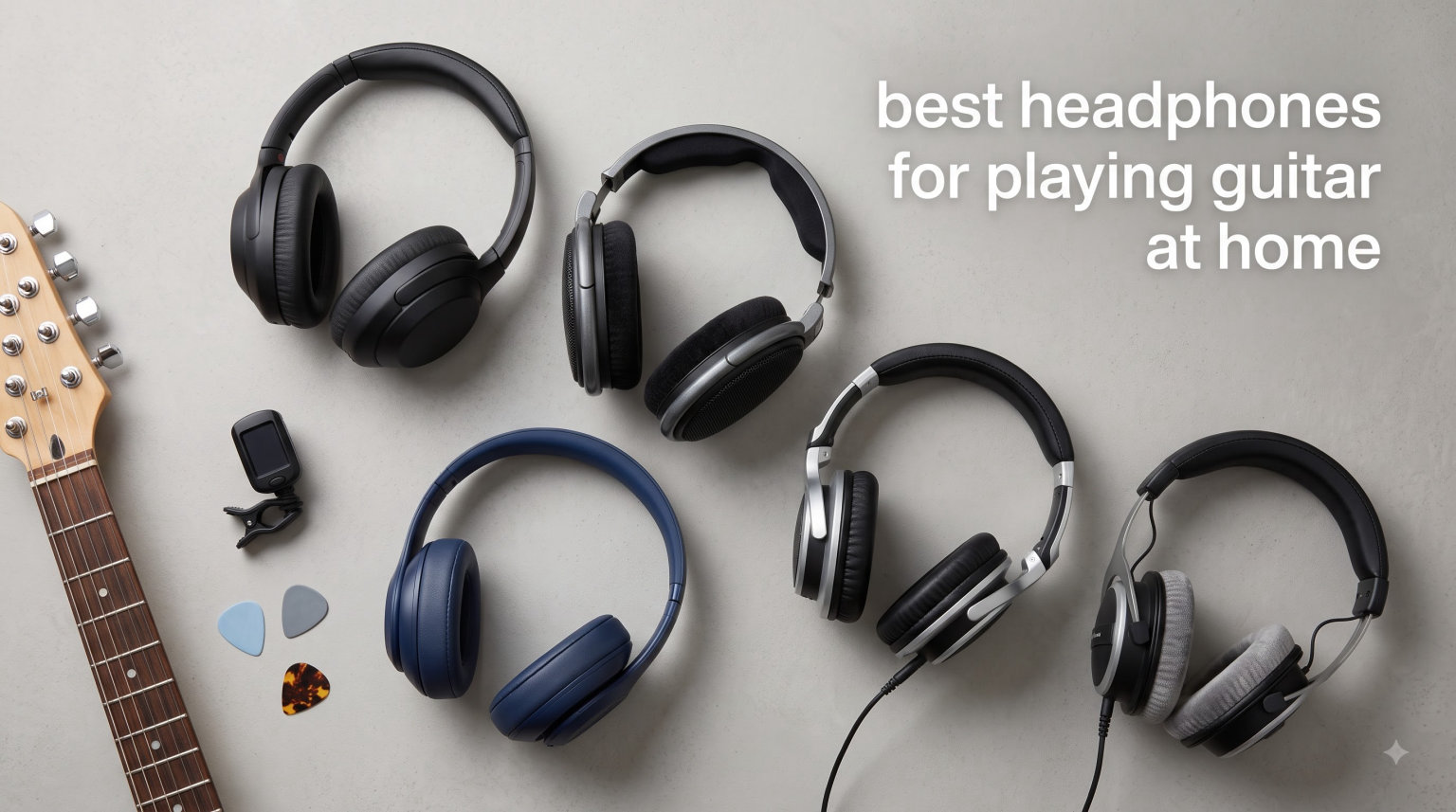 best headphones for playing guitar at home