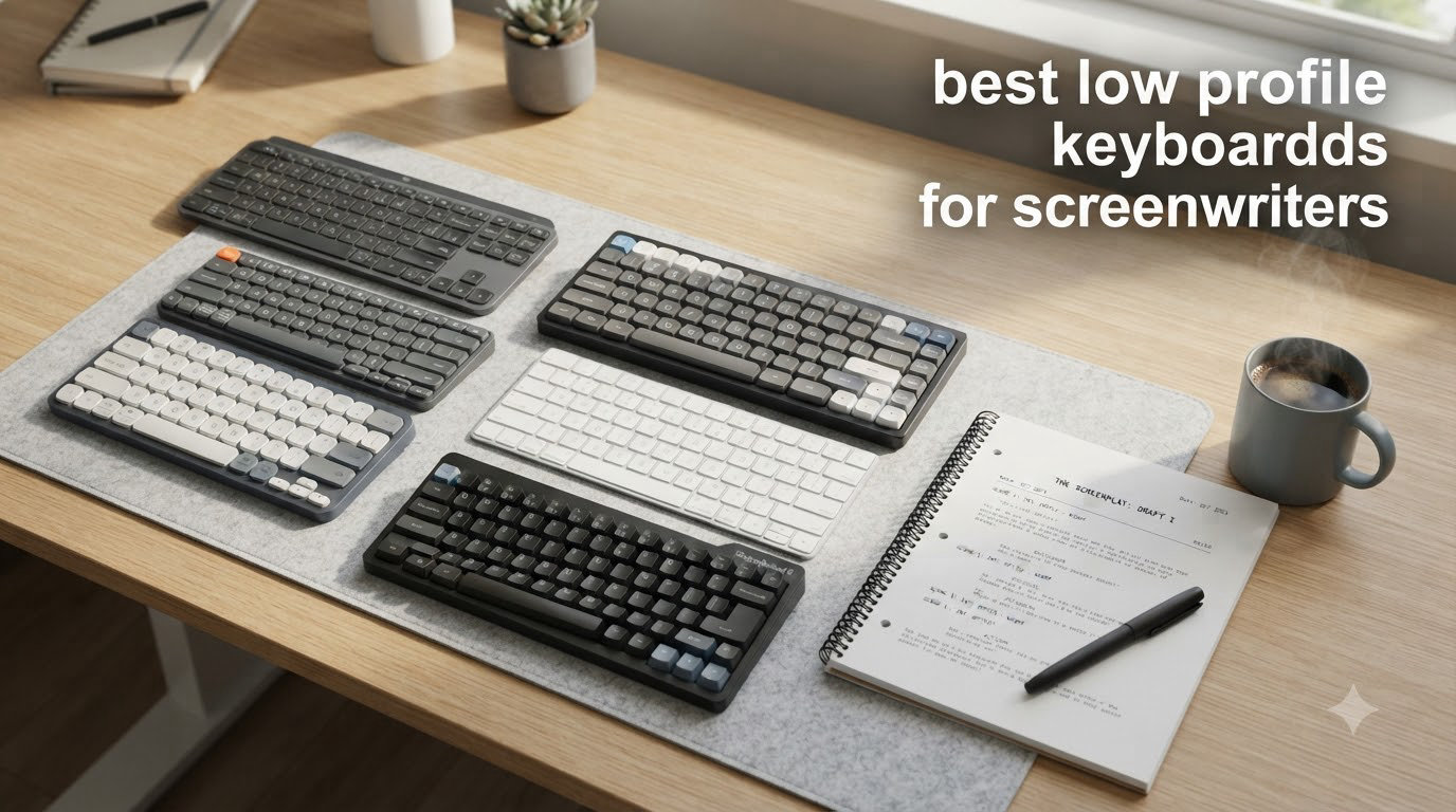 best low profile keyboards for screenwriters