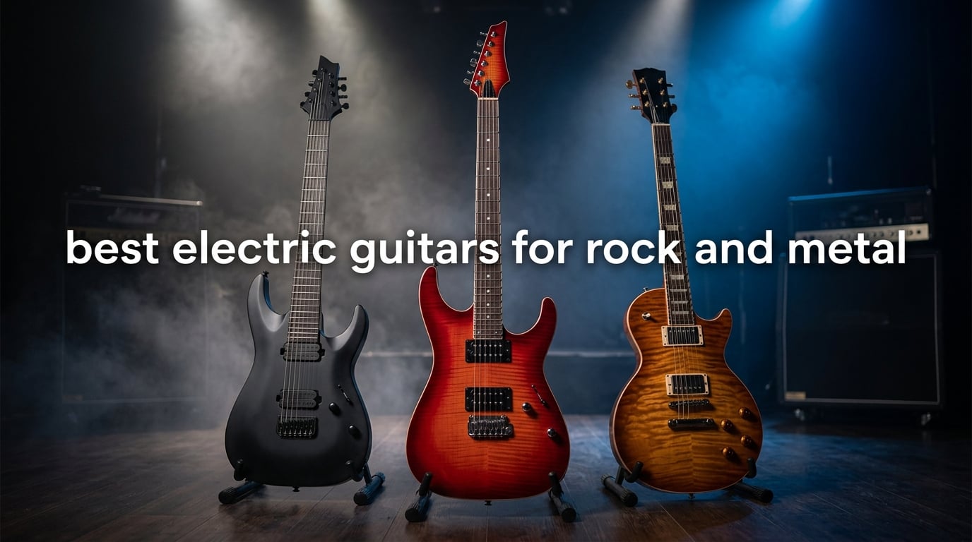 best electric guitars for rock and metal