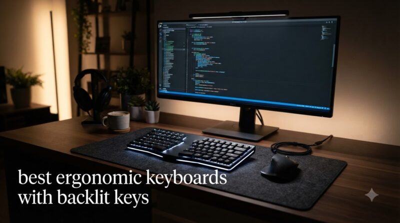 best ergonomic keyboards with backlit keys