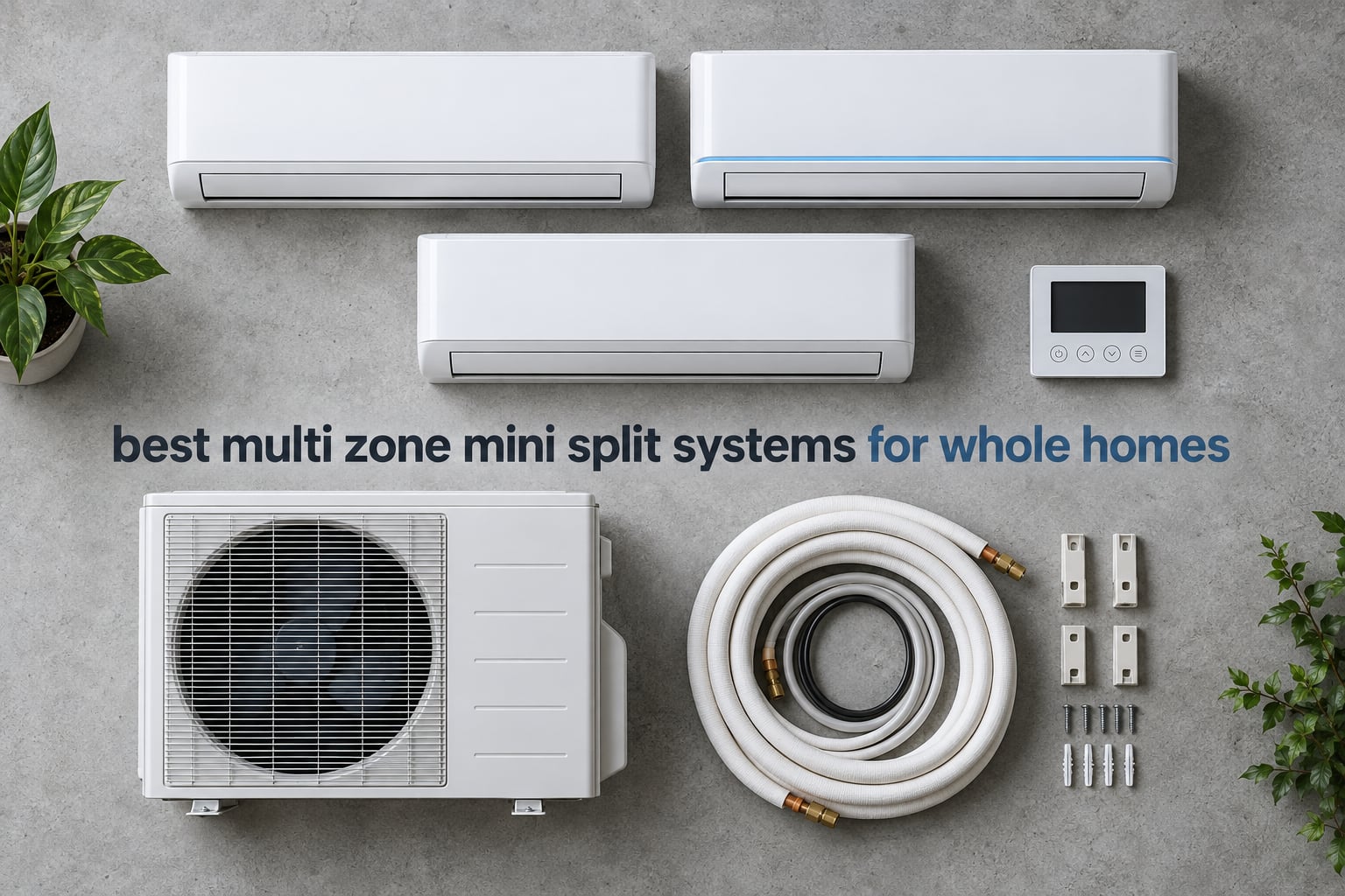 best multi zone mini split systems for whole homes