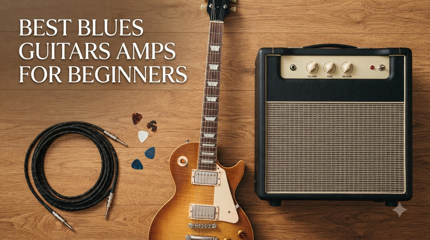 best blues guitars amps for beginners