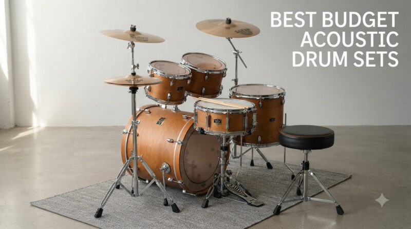 best budget acoustic drum sets