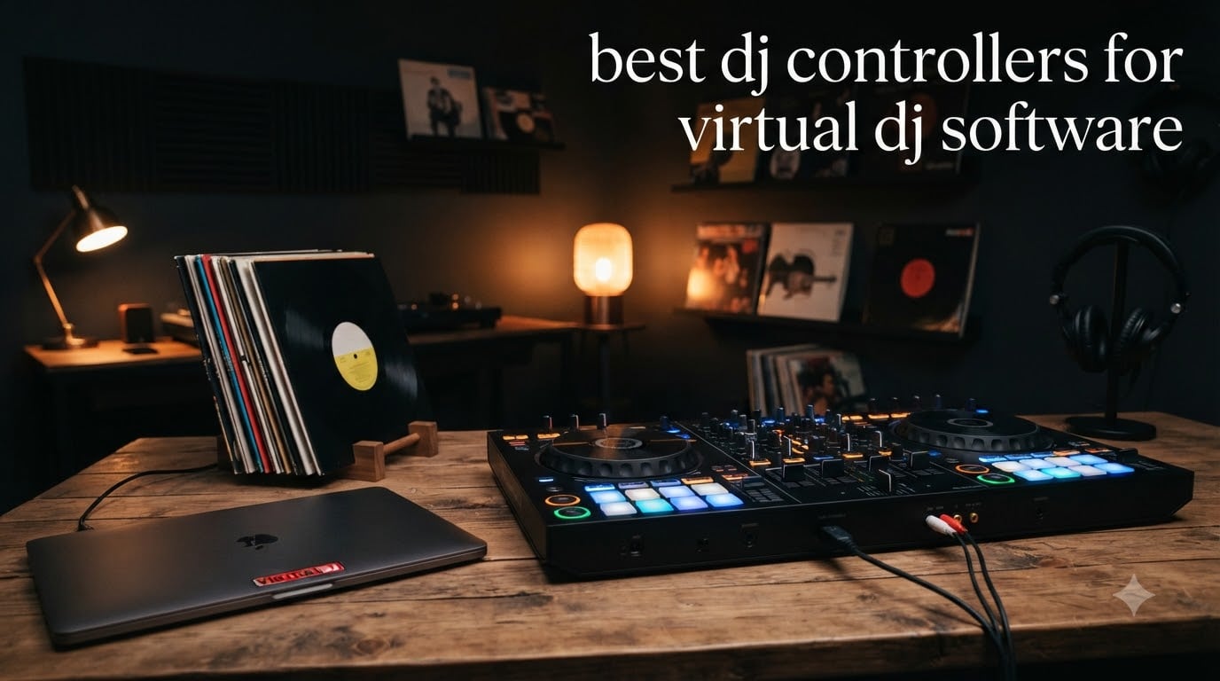best dj controllers for virtual dj software