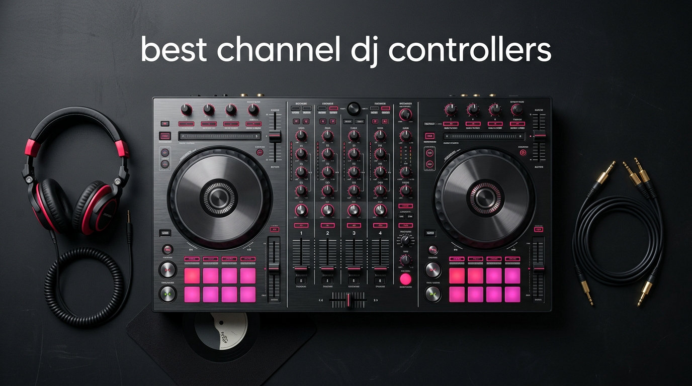 best 4 channel dj controllers