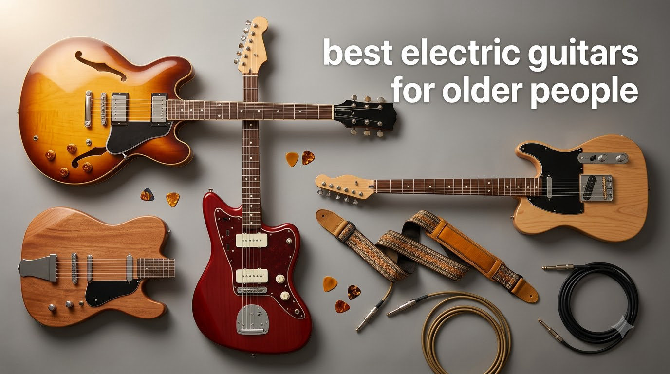 best electric guitars for older people