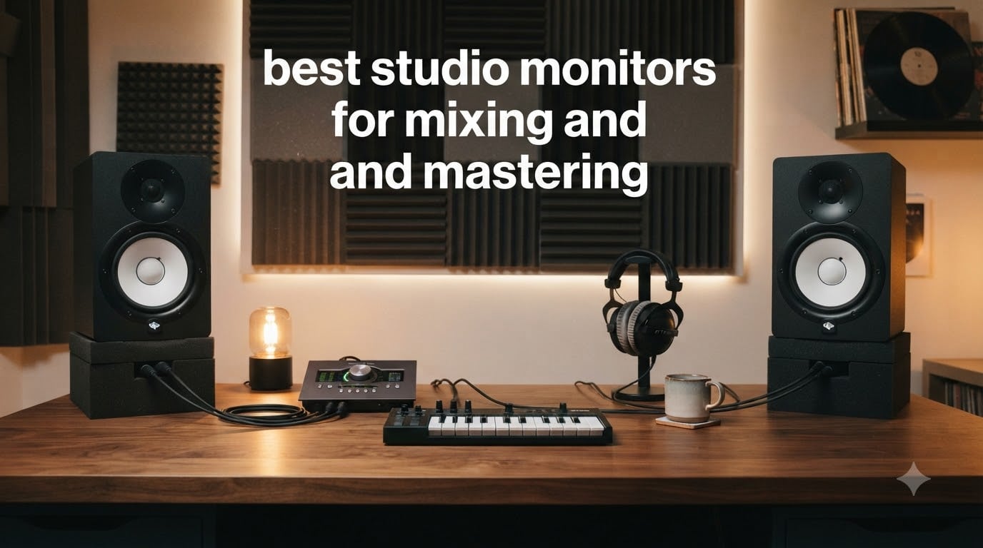 best studio monitors for mixing and mastering