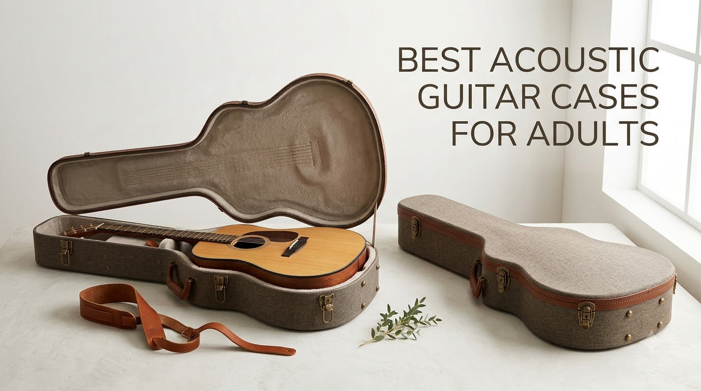 best acoustic guitar cases for adults