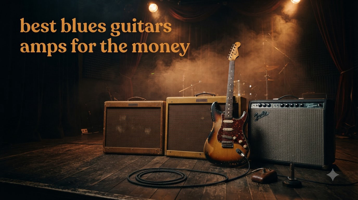 best blues guitars amps for the money