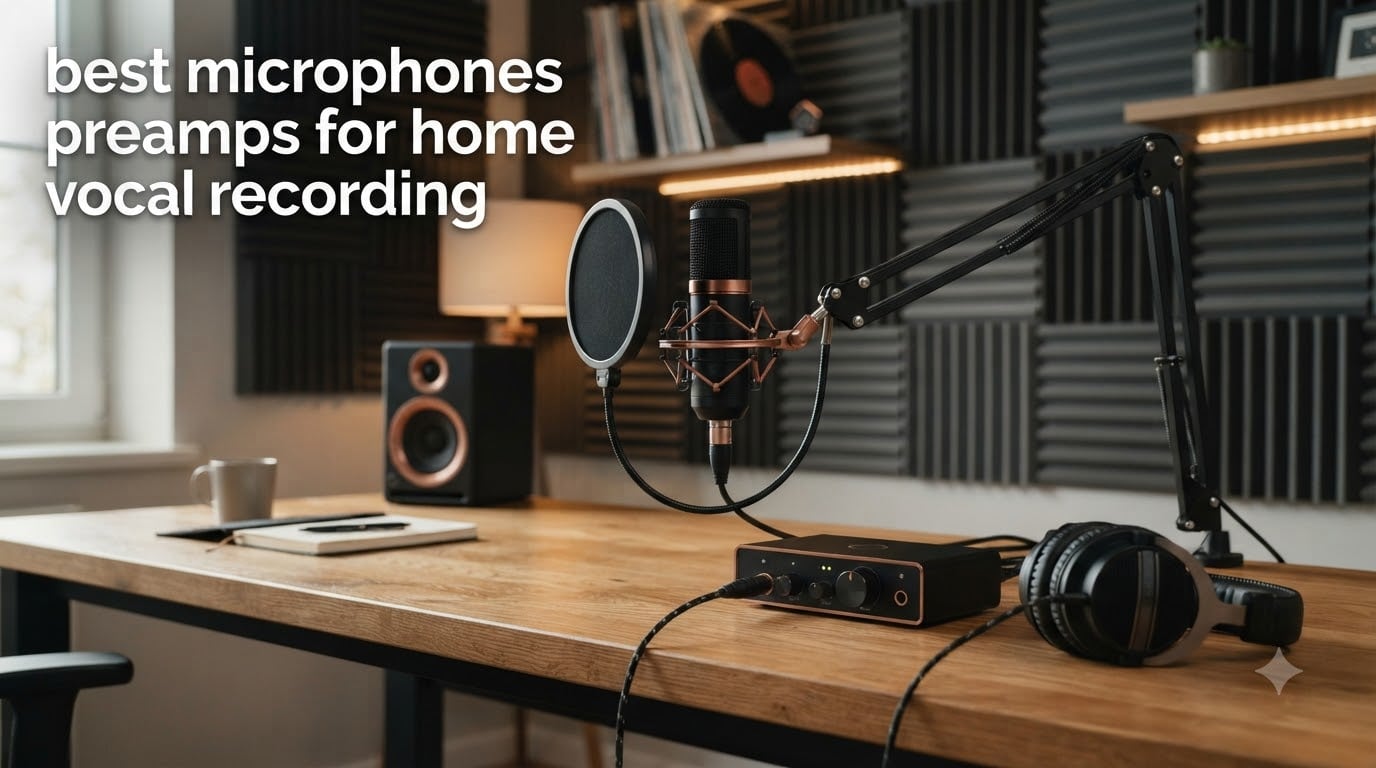 best microphones preamps for home vocal recording