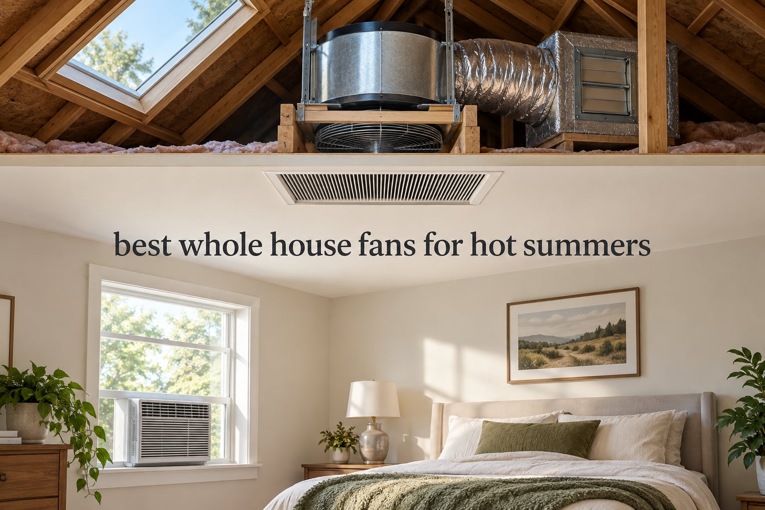 best whole house fans for hot summers