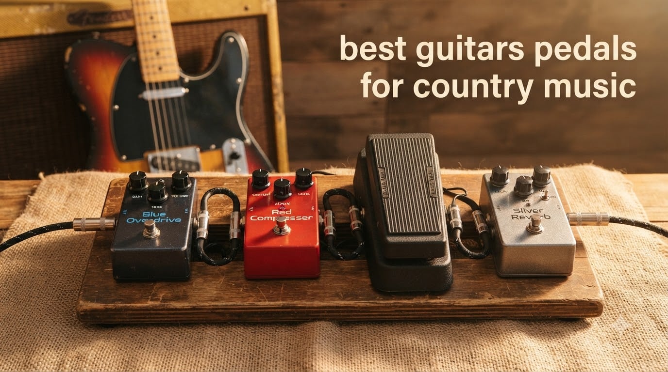 best guitars pedals for country music