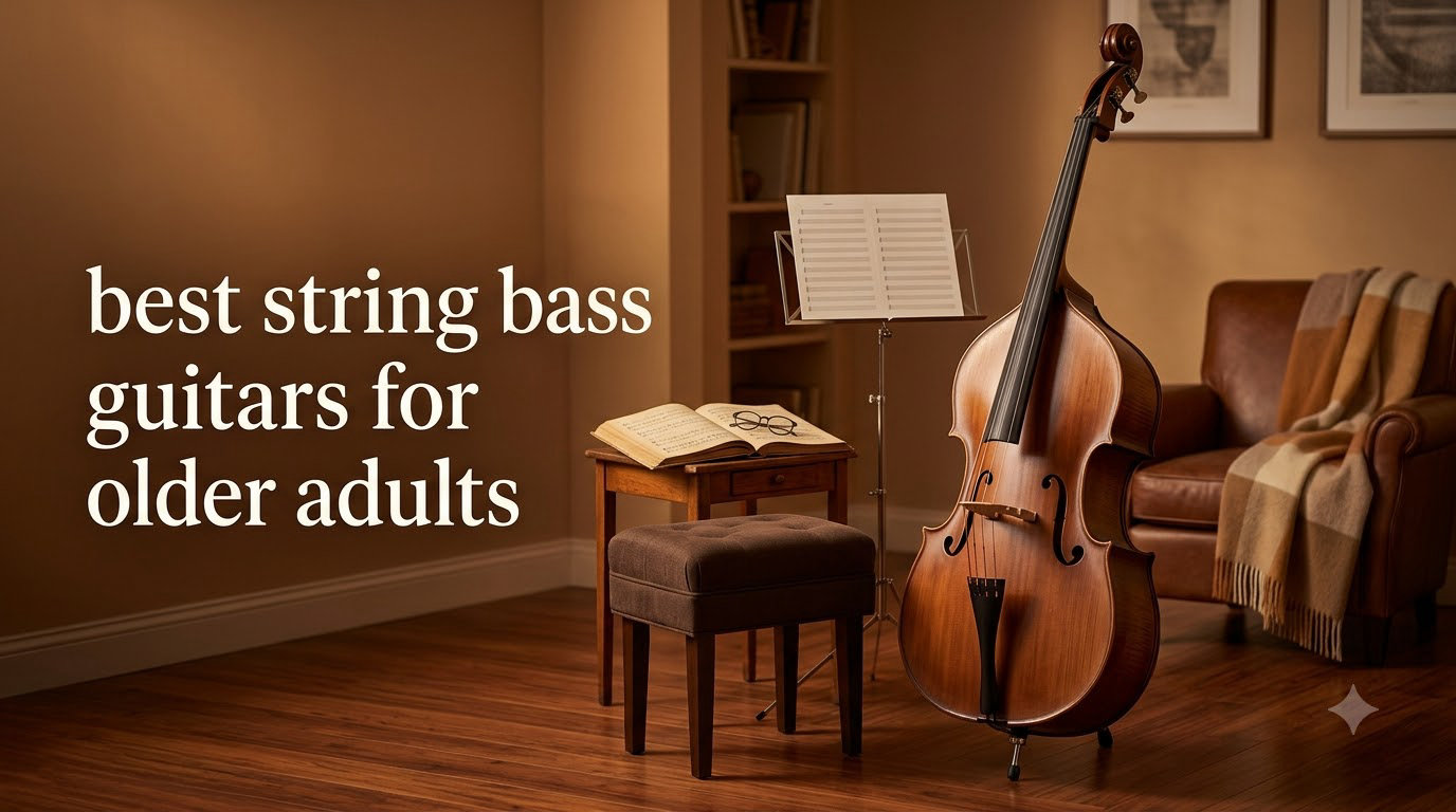 best string bass guitars for older adults