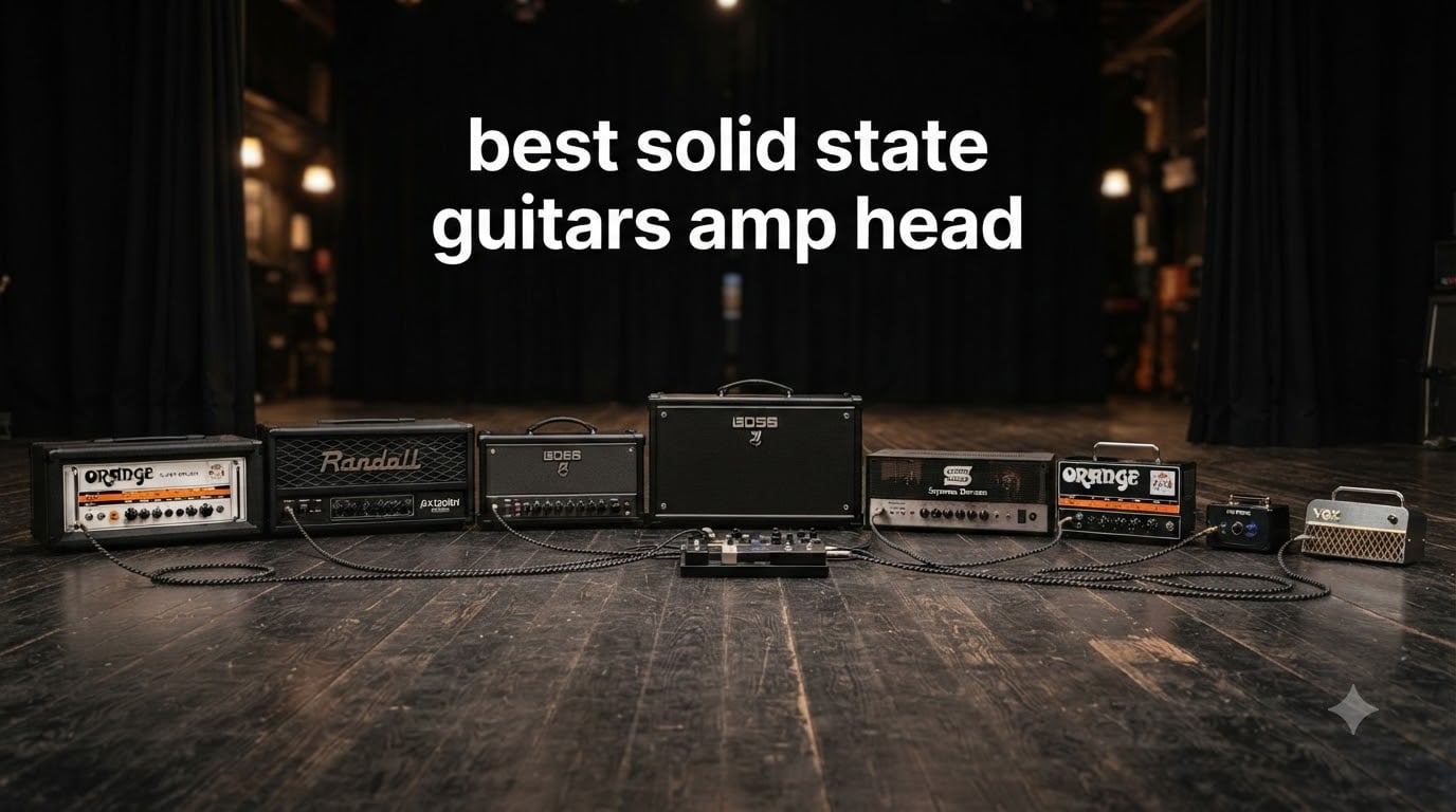 best solid state guitars amp head
