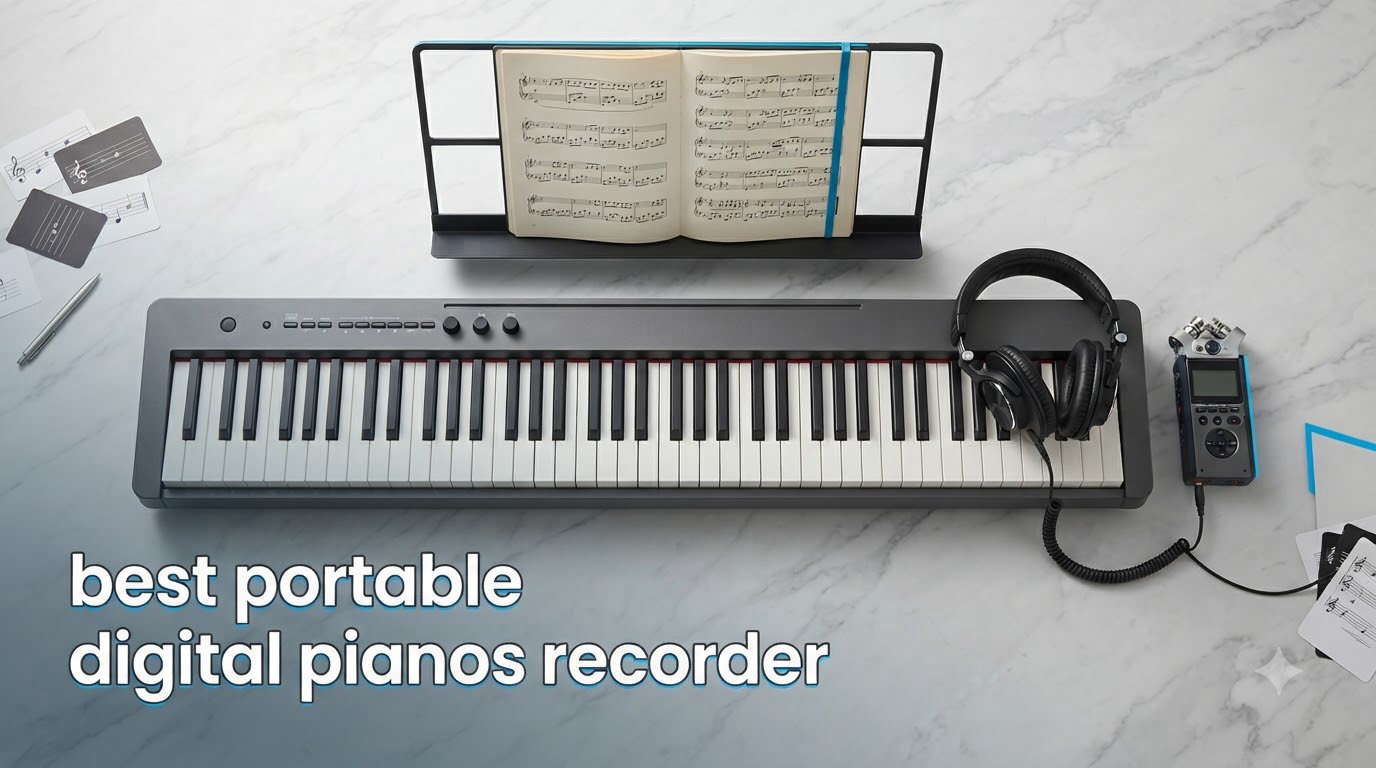 best portable digital pianos recorder