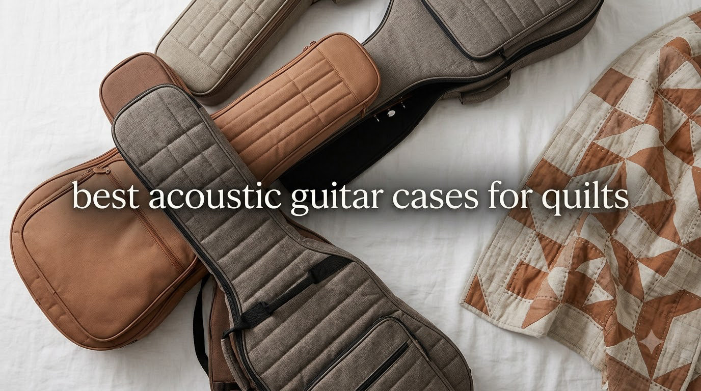 best acoustic guitar cases for quilts