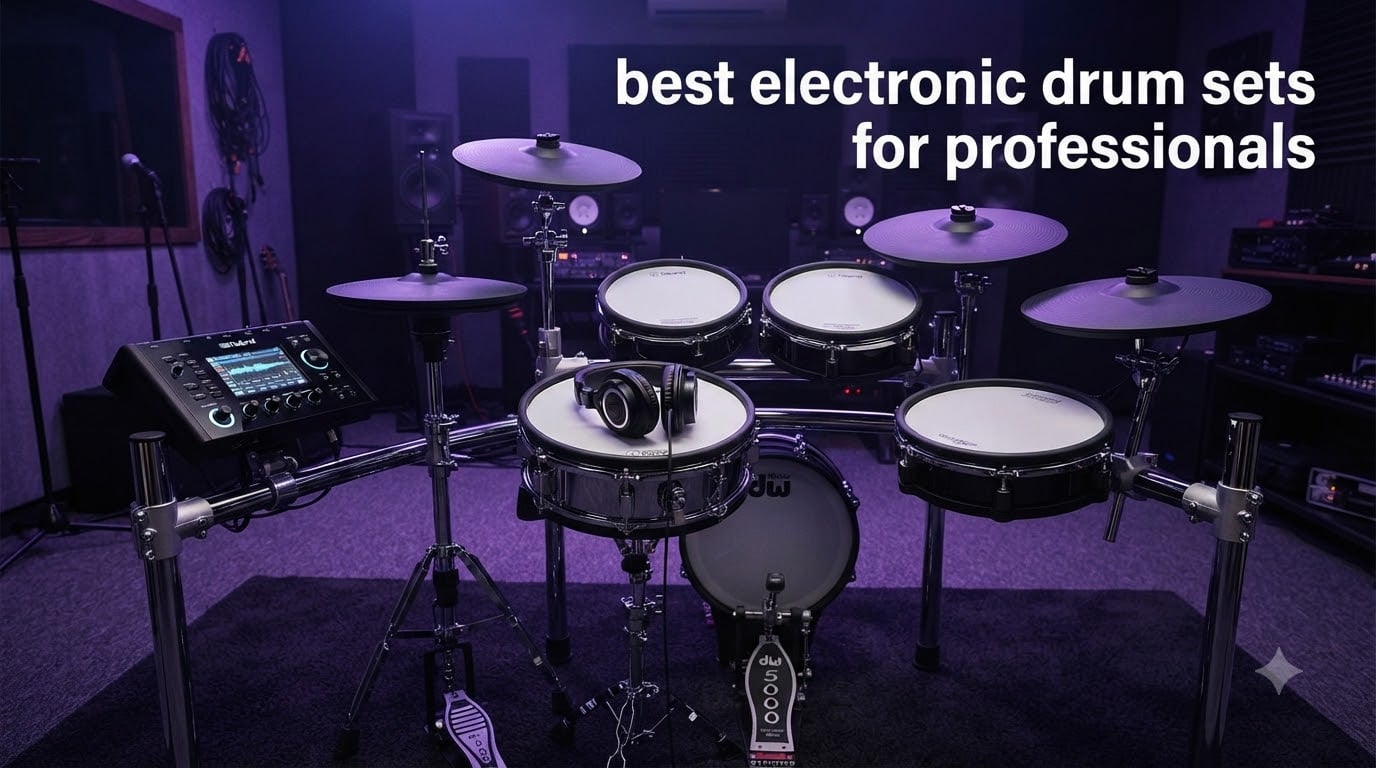 best electronic drum sets for professionals