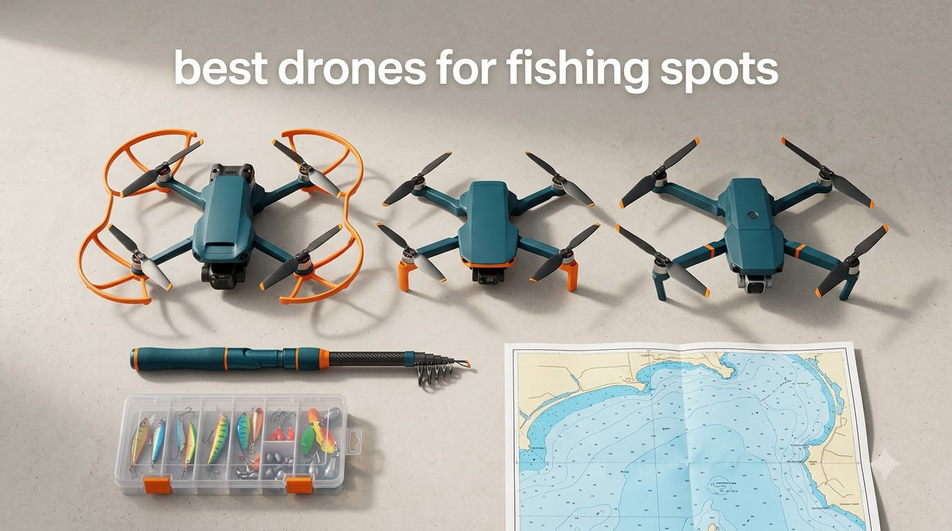 best drones for fishing spots