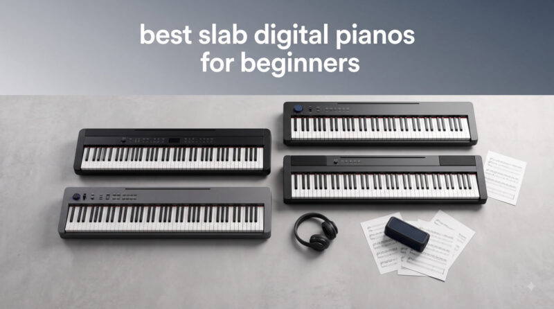 best slab digital pianos for beginners
