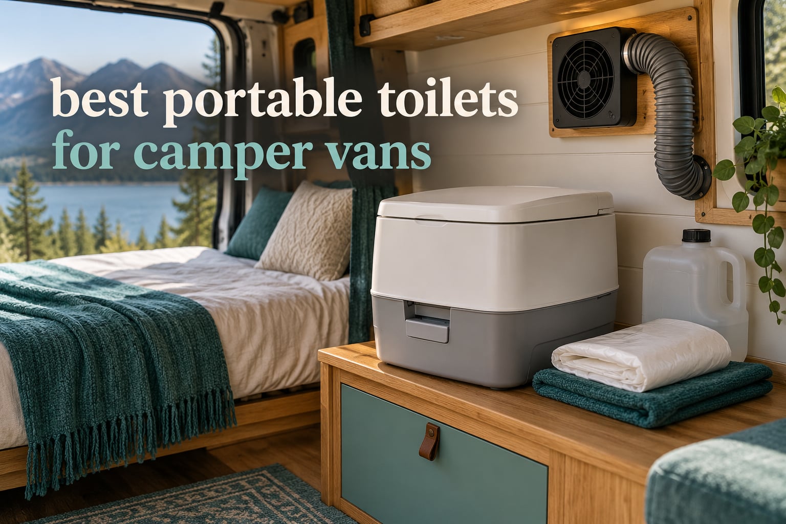 best portable toilets for camper vans